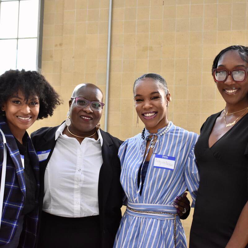 students smiling