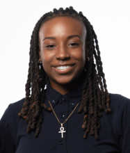 woman smiling